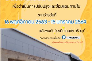 ปิดโรงยิมเนเซี่ยม คอร์ทแบดมินตัน 2564-01